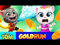 CATCHING THE ROBBER IN TALKING TOM  GOLD RUN🏃‍♂️💰TalkingTom #GoldRun #Gameplay