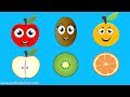 Estrategia de Aprendizaje para niños de preescolar: Relaciones con frutas - Asociaciones con Frutas