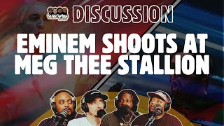 New Old Heads react to Eminem's "shot at a feat" Megan Thee Stallion line and outrage