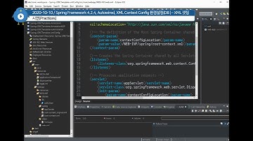 Spring Framework 4.24, XML Context Config - DB settings(Autowired)