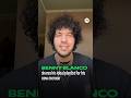Benny Blanco's process for writing a book and creating music are almost identical.