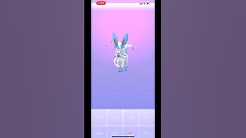 Evolving Shiny Eevee Into Shiny Sylveon😍omggg!!!!#pokemongo #pokemon #eevee #eeveeevolutions #fyp