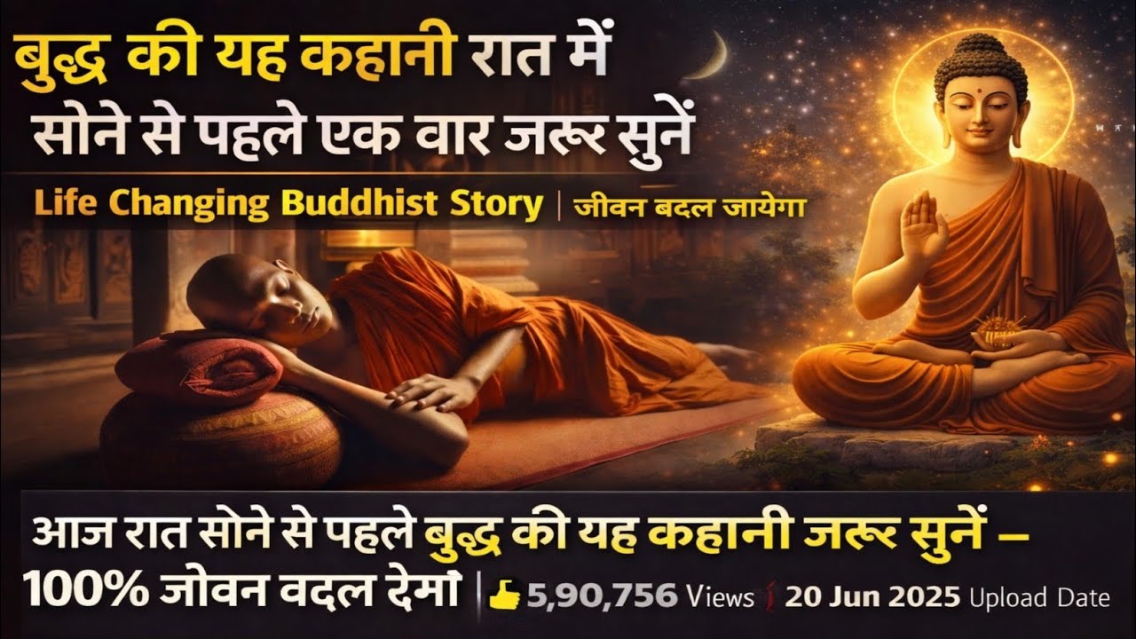 भगवान बुद्ध यह कहानी सोने से पहले सुना करते थे | Buddhist Story Bedtime Story |