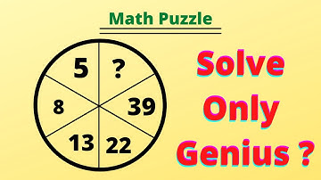 Mathematics Puzzle | How to solve math puzzle ? | Which number replace the Question mark ?