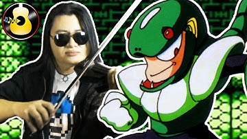 Mega Man 3 - Snake Man Theme (Violin Rock Cover/Remix) || String Player Gamer