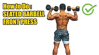 HOW TO DO STANDING DUMBBELL PRESS - 442 CALORIES PER HOUR - (Back Workout).