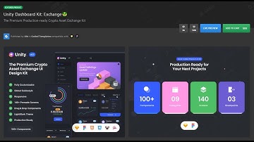 SHARE FREE | Unity Dashboard Kit: Exchange $88 | Chiasemoingay.com