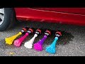 Crushing Crunchy Soft Things By Car Coke Balloons Vs Car 