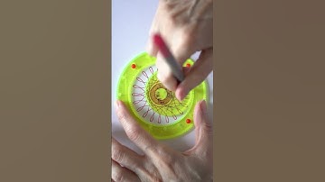 Spirograph Nr. 44  (easy) #spirograph #satisfying #howto #vintage #asmr