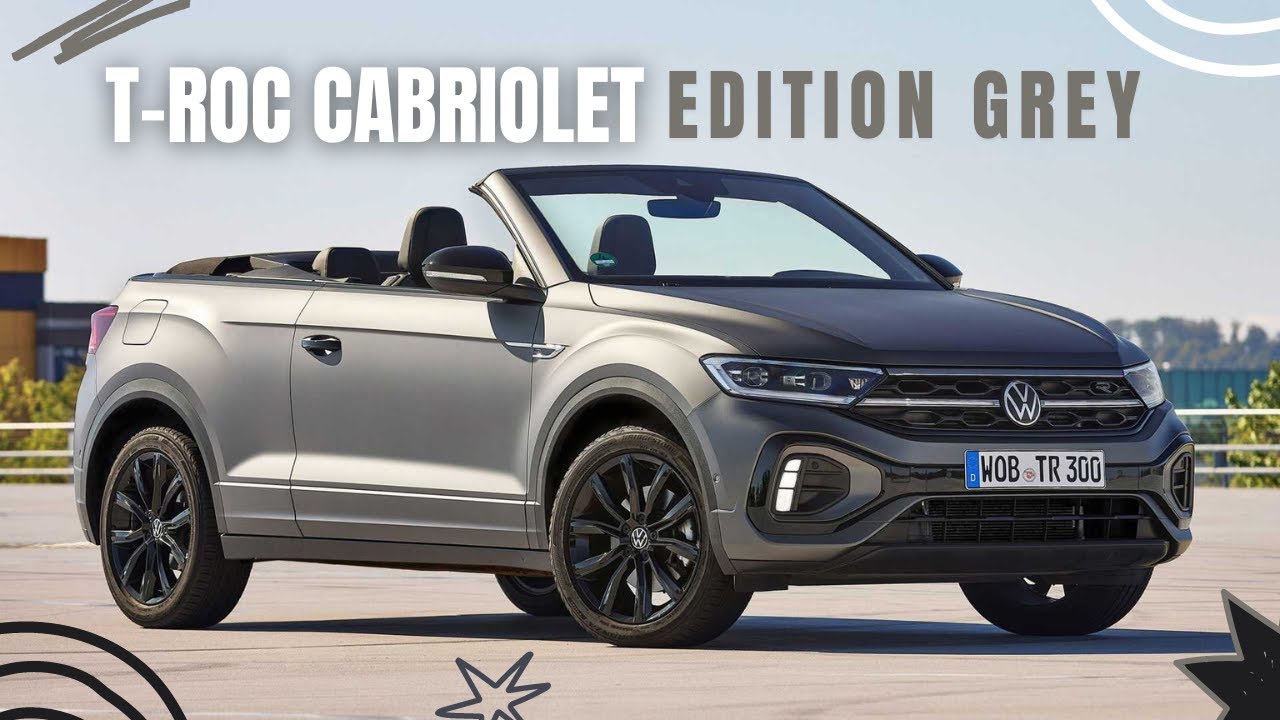 Volkswagen T-Roc Cabriolet TSI DSG R-Line Edition Grey MATT