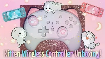 IINE Cartoon Kitten Switch Controller Unboxing!