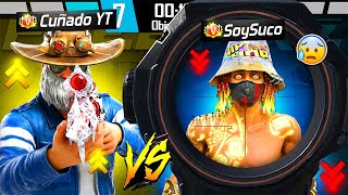EL REY DEL PRECISO EN MIRA VS SUCO en FREE FIRE😱🔥!