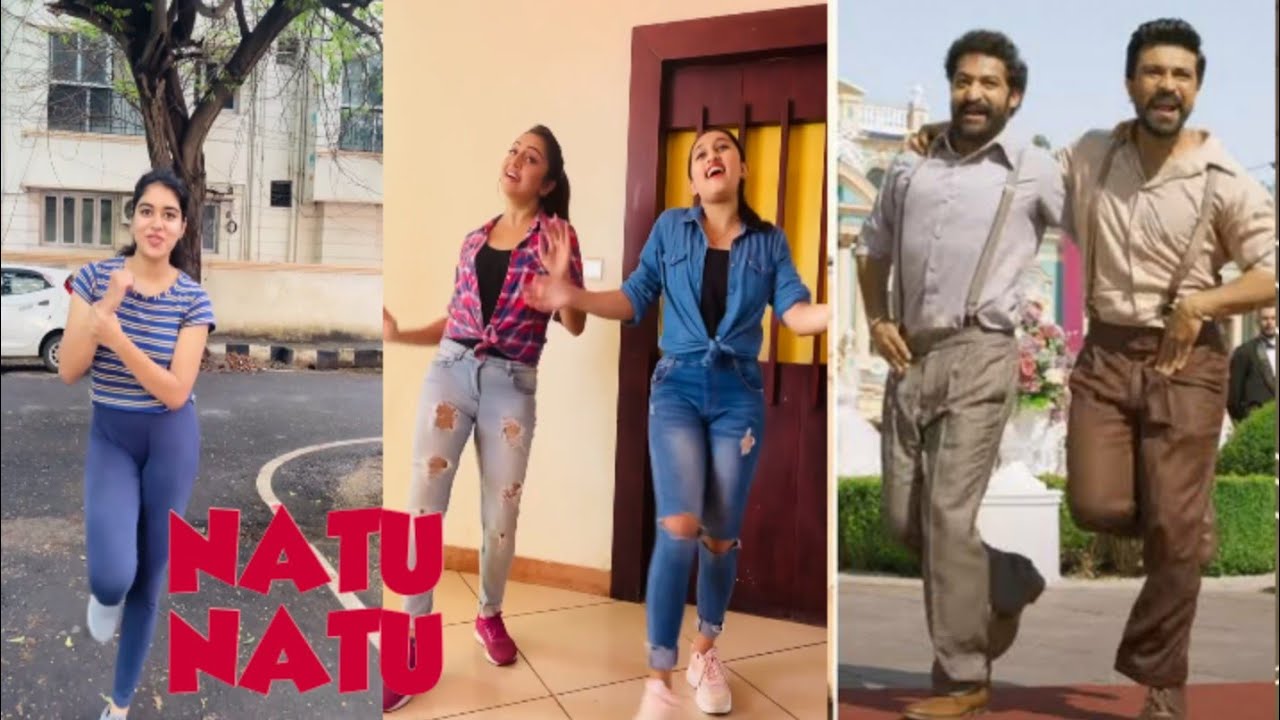 Trending Instagram reels | Natu Natu song | Ram charan, Jr NTR ...