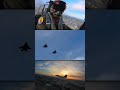 Home Opener Flyover views 🎥: Pilot CJ “Ragin” Taggett, 144th Fighter Wing - CA Air National Guard