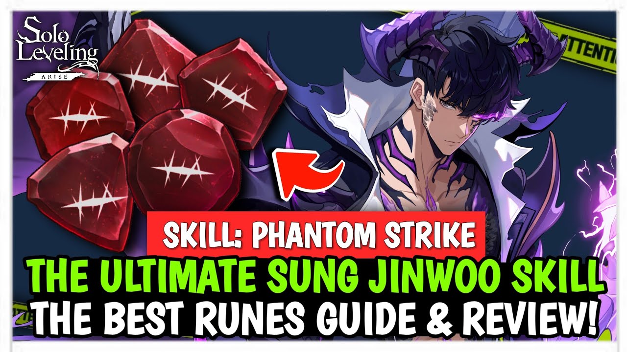 THE ULTIMATE SUNG JINWOO SKILL PHANTOM STRIKE FULL GUIDE & REVIEW - Solo Leveling: Arise