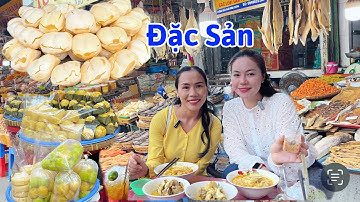 Cùng Song Hỷ Vlog tham quan chợ Châu Đốc thử đặc sản mắm và lần đầu ăn bún Kèn| TrNQ