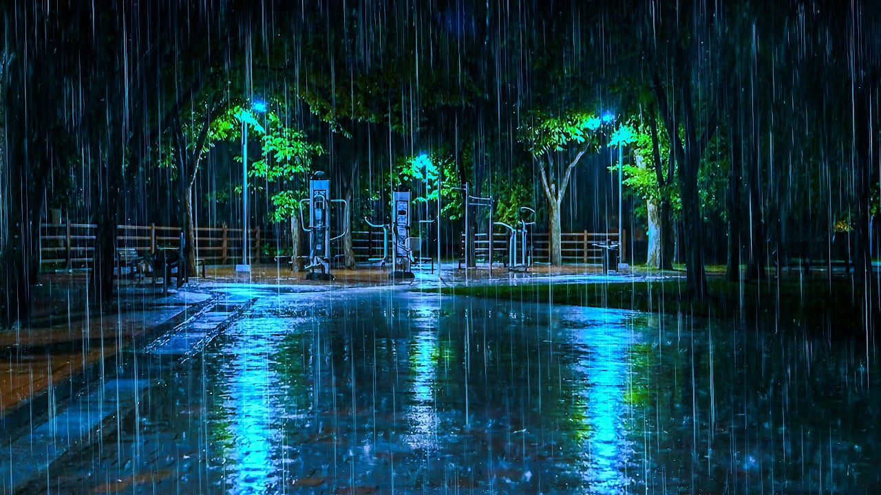 Sleep All Night with Gentle Rain | Warm & Cozy ASMR Ambience