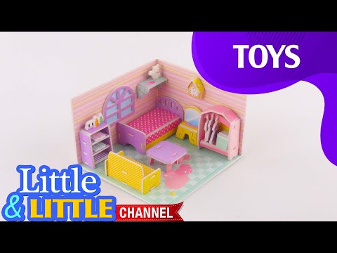 [MÔ HÌNH GIẤY] CUTE HOUSE | DOLL HOUSE | NHÀ BÚP BÊ DỄ THƯƠNG | Foci