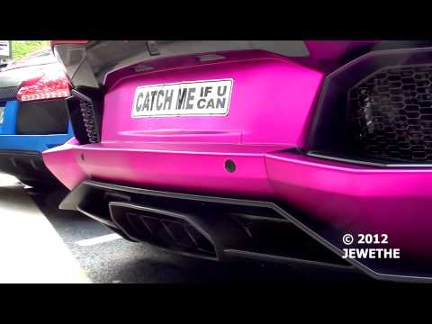 Al Thani Lamborghini Aventador LP760-2 Oakley Design LOUD Start-up And Looks In London!! (1080p HD)