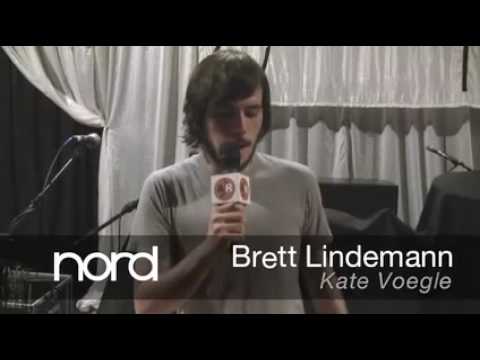 Kate Voegele's keyboardist, Brett, on NORD