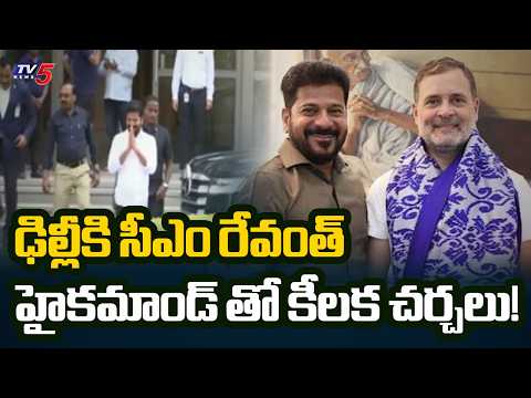 ఢిల్లీలో సీఎం రేవంత్ బిజీ బిజీ | CM Revanth Reddy To Meet Congress High Command | TV5 - TV5NEWS