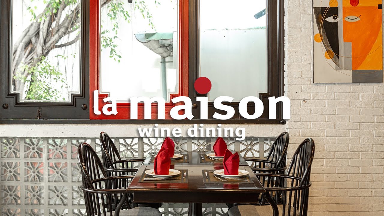 LA MAISON Wine Dining Nhà hàng sân vườn YouTube