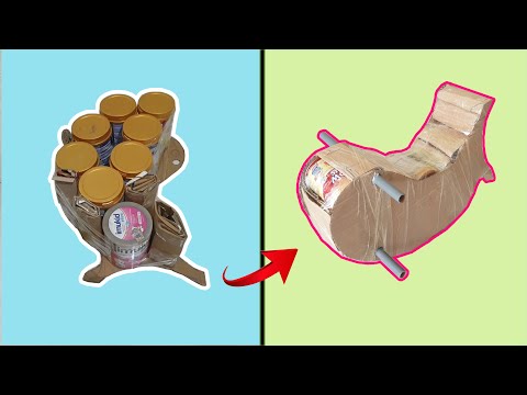 Video Làm bập bênh từ hộp sữa | How to make seesaw with milk... - youtube