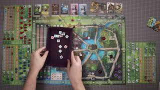 3 Player Castellans of Valeria Playthrough