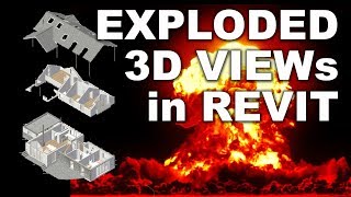 Creating Exploded 3D views in Revit Tutorial