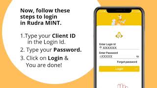 How to Install & Login Rudra MINT mobile trading Application. screenshot 5