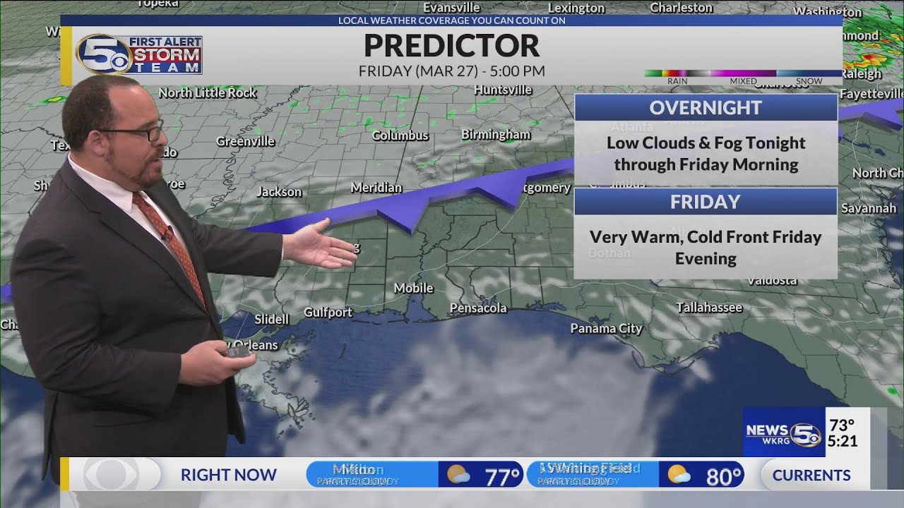 Forecast | Warm and Dry Friday - YouTube