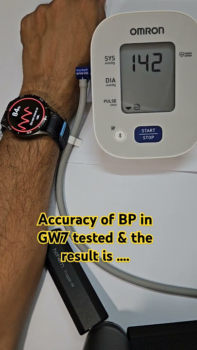 Testing the accuracy of #bloodpressure readings on #Samsung #Galaxy Watch 7.  #galaxywatch7 #gw7