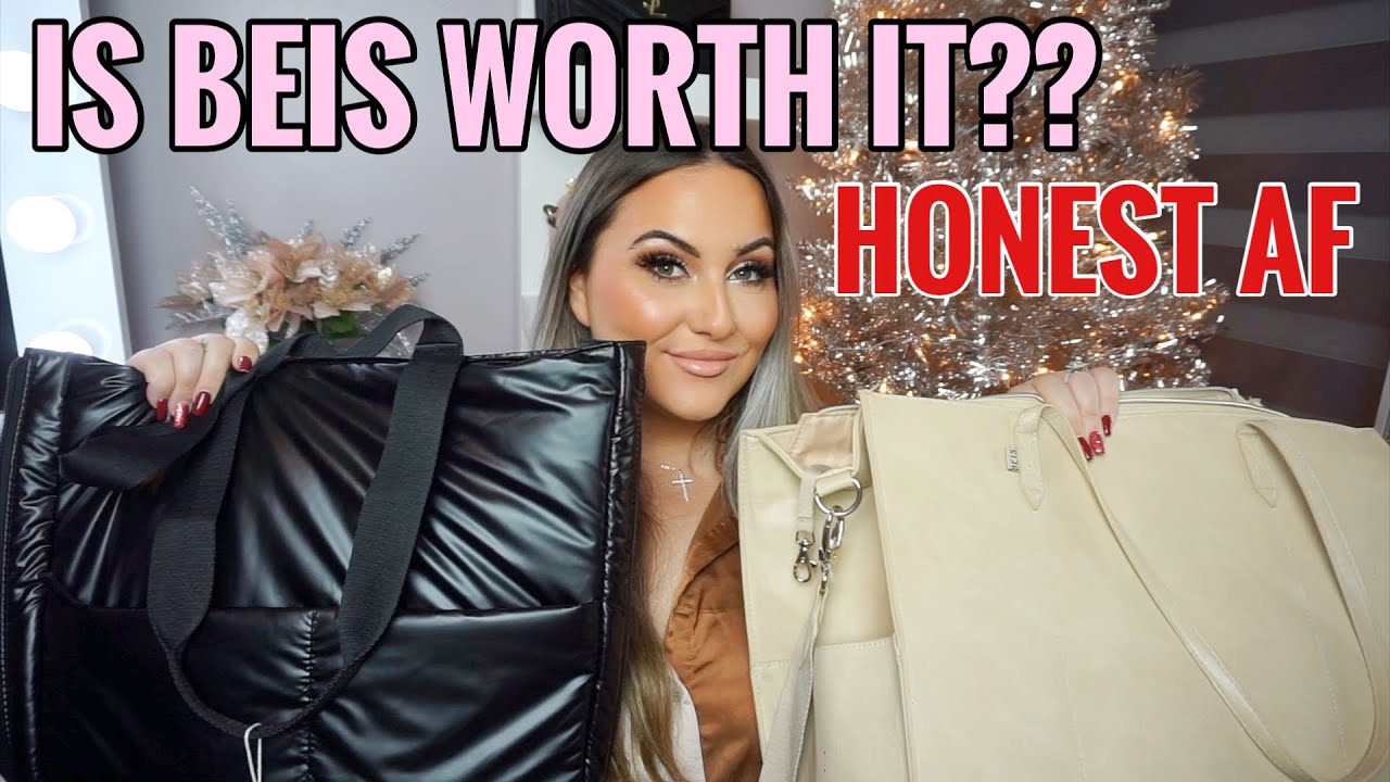 NEW BEIS TOTE BAG! MY BEIS COLLECTION! The Expandable Tote; Weekender