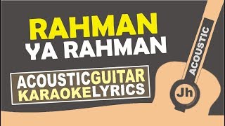 Nisa Sabyan - Rohman Ya Rohman (Instrumental Karaoke) I Jhacoustic