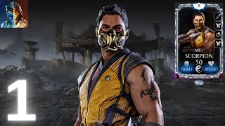 Mortal Kombat Mobile - Gameplay Walkthrough Part 1 - Towers 1-2 (iOS, Android)