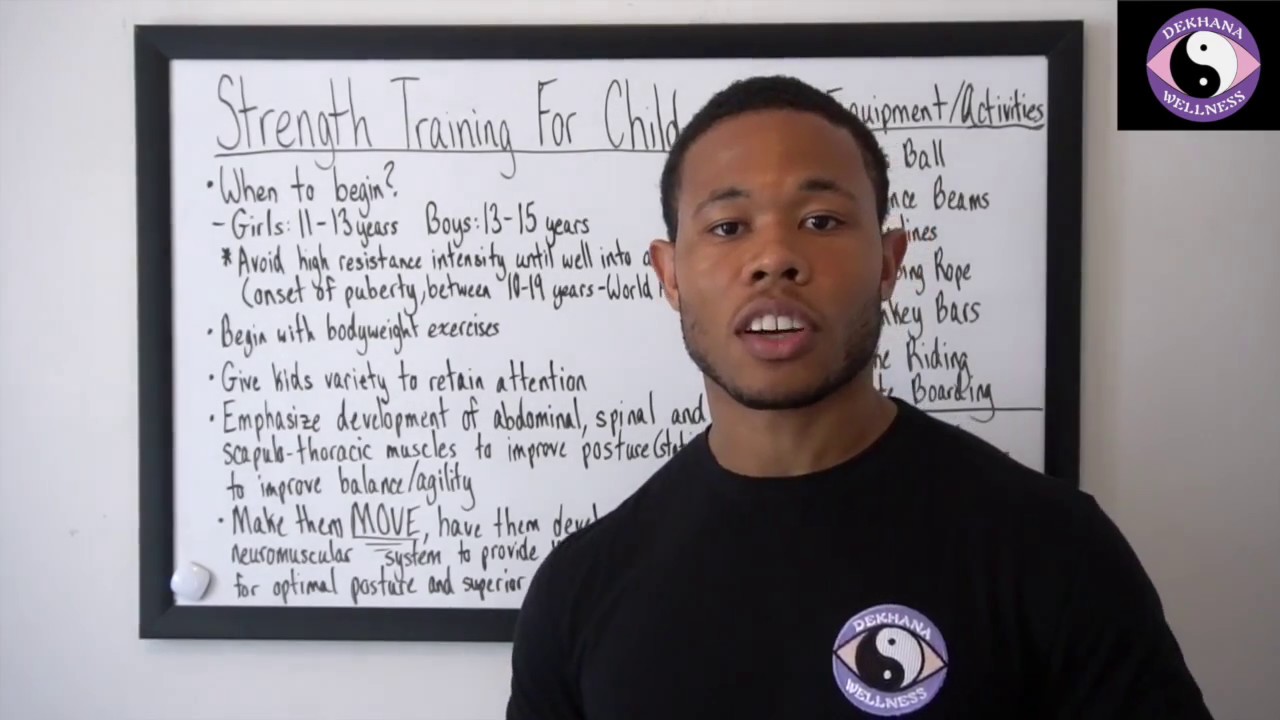 Strength Training For Children - YouTube