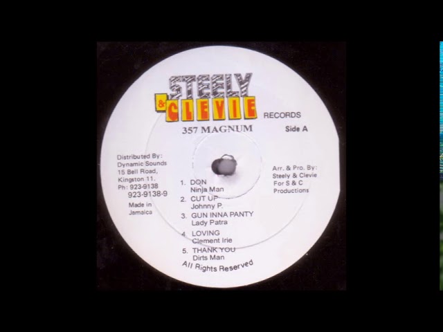 357 Magnum Riddim Mix (1989) Ninjaman,Patra,Dirtsman,Clement Irie & More (Steely & Clevie)