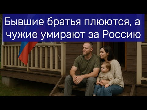 Бывшие братья плюются, а чужие умирают за Россию/