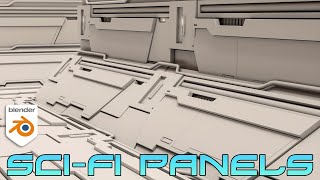 How to Create Sci Fi Panels in Blender