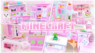 more kawaii mods for 1.21+ ༘⋆ 🍧🥛 !! pastel, furniture, dollhouse, strawberries screenshot 4
