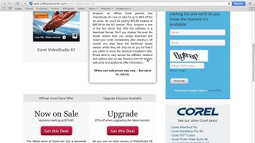 Corel Video Studio X7 - Helping you use a coupon code on SoftwareVoucher.com