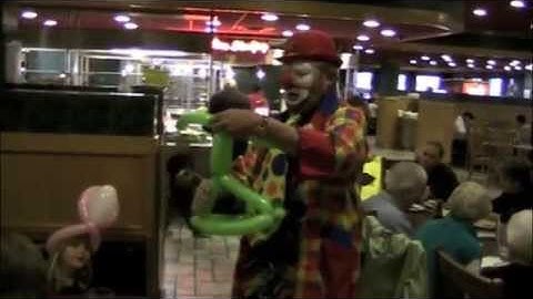 Balloon Hats: Heart and Alien (Bobber the Clown)