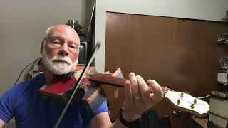Eliots Schottische Arr. By Mellie Dunham On Cigar Box Violin.