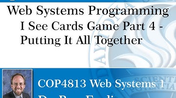 I See Cards Game Part 4 - Putting It All Together