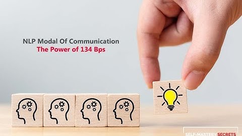 NLP Modal Of Communication by Bryan K (Certified under Ulysses Wang)