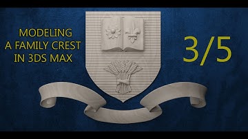Modeling a Family Crest in 3ds Max, Wheat detailing Part 3