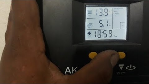 PWM Smart battery Charge Controller Setting  in urdu/hindi.PWM 50A Vary Important Setting