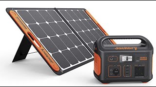 Jackery Explorer 500 and solar panel   SD 480p by Product Review Help 194 views 2 years ago 20 minutes