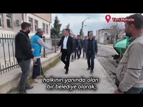 Adıyaman’da Altyapısı Yenilenen Sokaklarda Asfalt Çalışması Devam Ediyor