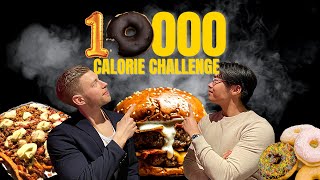 10 000 Calorie Challenge + 1.7 Kg Hamburgare | Den Ultimata Cheat Day